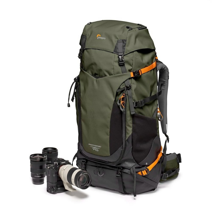 BAGS & BACKPACKS Lowepro Backpacks | Photosport Backpack Pro 70L Aw Iv (M-L), Dark Green